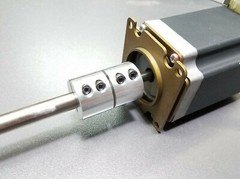 1/2″ X 1/2″ 12.7MM Rigid Clamp Shaft Coupling Double Length CNC Mill Stepper