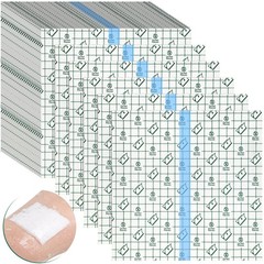 BBTO 50 Pieces Transparent Clear 8×8 Inch (Pack of 50), As Picture Shown