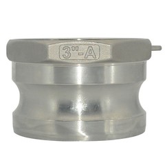 3″ inch Camlock type A male to NPT Female Threaded Adapter Stainless Steel 316
