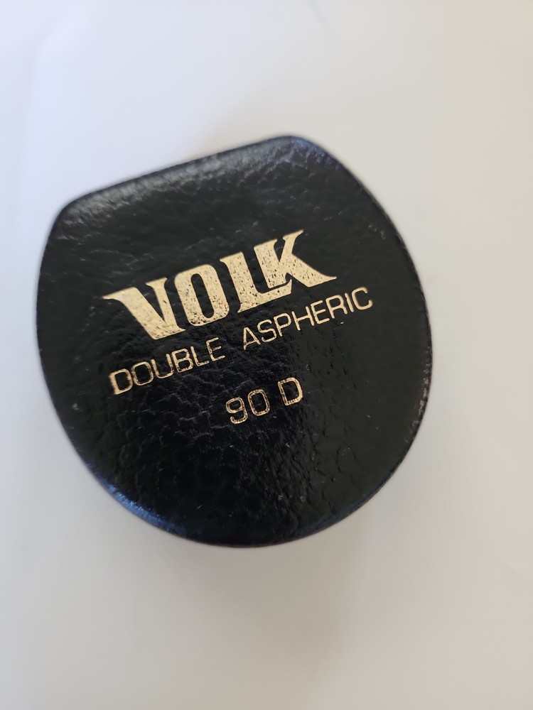 BOX ONLY for VOLK 90D Double Aspheric Lens – the Lens Not Included – Used
