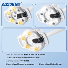 5 Types Dental LED Lamp Oral Light For Unit Chair adjustable Induction Sensor