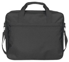 Business Portfolio Bag w/ Shoulder Strap for Documents Contracts Notepads Files