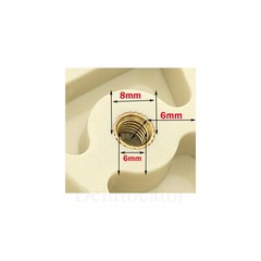 Columbia Dentoform 860 Dental Typodont Mounting Pole With 32pcs Removable Teeth