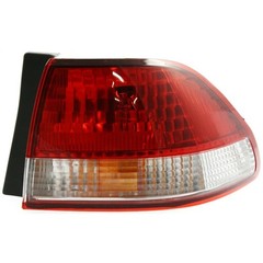 Right Passenger Side Red Clear Lens Turn Signal Tail Light Honda Accord 2001-02