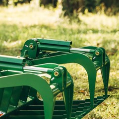 Titan Attachments 60in Root Grapple Bucket Attachment Fits John Deere Loaders