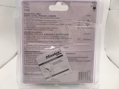 MASTER LOCK 875TLF 2-PACK OUTDOOR COMBINATION LOCK 2″ SHACKLE RESETTABLE SEALED