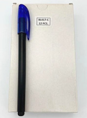 NEW 12-Pack Box Pentel EnerGel Roller Gel Pen BLUE Ink .7mm Fast Dry BL417-C
