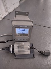 ATI Q46 Chlorine Analyzer Free Chlorine Monitor with CL2 Sensor S/N A10-624