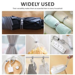 Shuielai Silicone Cable one size, Black, White, Yellow, Pink, Gray, Green
