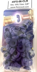 3/8″ Flare Seal Ductless Mini Split Stop Flare Leaks FlareSeal Gasket FS06-100PK