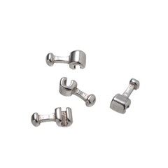 10pcs Orthodontic Crimpable Hook Sliding/Spiral Dental button traction hook Stop