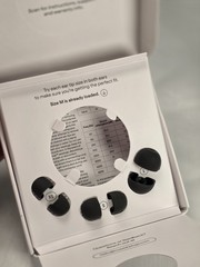 Loop Quiet 2 Black Reusable Earplugs Used w/ Case Box XS S M L Ear Tips