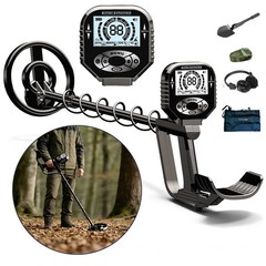 Metal Detector for Adults Professional, Pinpoint Metal Detector with LCD Disp…