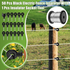 Electric Fence for Preventing Animals Intruding 2 Mile 110VAC 0.25 Joule Electri