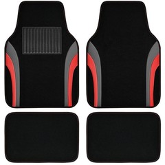 CAR PASS Leather Waterproof Car Floor Mats Set of 4 – Universal Fit