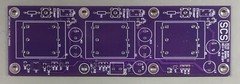 One Burn in Board (bare PCB) for testing up to 3 smaller OCXO modules – see text