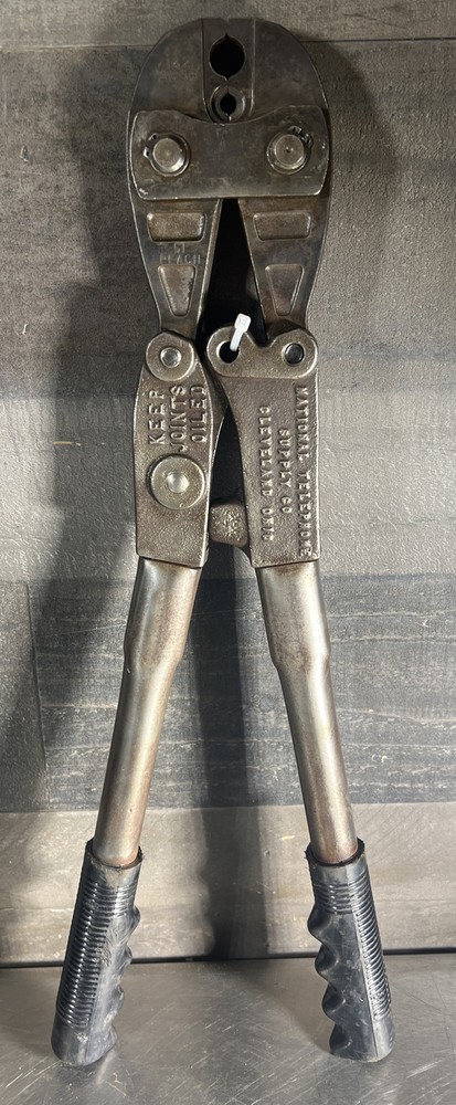 National Telephone Supply Co. Nicropress 51-PEACH Manual Swaging Tool. ID #12