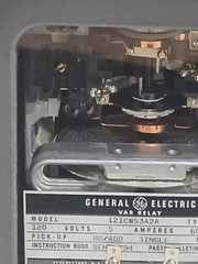 🔥 GE General Electric 12ICW53A2A Power Relay Type ICW 120V 5A 60Hz 3 Phase Vars