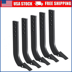 18” Box Blade Shank Scarifier Shanks Adjustable 4 Holes Box Scraper Shank 5pcs