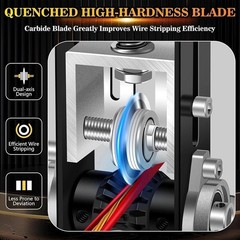 Manual Electric Wire Stripping Machine Cable Stripper Crank Scrap Copper Cutter