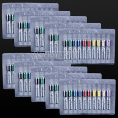 5 Packs Dental Endodontic Files Root Canal Barbed Broaches Assorted 25mm