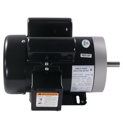 1.5HP Electric Motor 3450 RPM, AC 115V/230V, 56 Frame, Air Compressor Motor