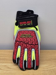 New Shelby 2520 Extreme Xtrication Rescue Gloves 360 ANSI/ISEA A8 Cut Protection