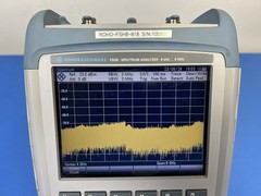 Rohde & Schwarz FSH8-818 9 kHz – 8 GHz Spectrum Analyzer w/ Preamp/Tracking Gen