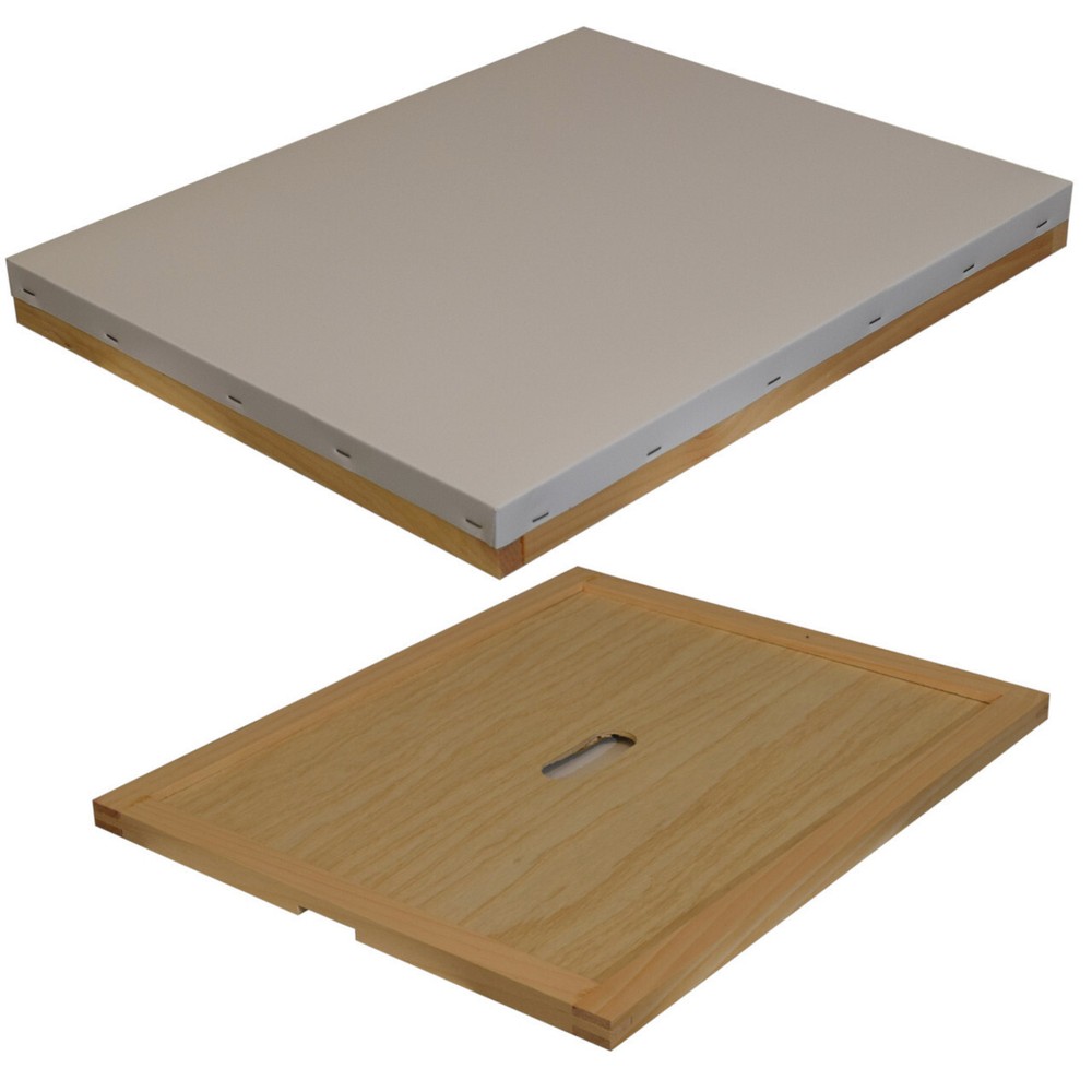 Telescoping Cover & Inner Cover – Langstroth Beehive- 10 Frame