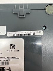 Zebra GX420t 200 DPI Thermal Shipping Label Printer w/ Power Supply (Tested)