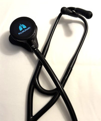 EKO CORE 500 Digital Stethoscope | 40X Amplification | ECG | Matte Black