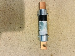 Bussmann Fusetron FRN-R-100 Dual Element Time Delay Fuses. 100 Amp