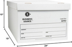 Lift-Off Lid Light Duty Storage Box