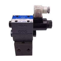 Tokyo Keiki DG4V-3-2A-U-H-100 Solenoid Valve, 35MPa, 3/8in NPT, 24VDC Coil