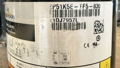 3 Phase Commercial Use, Copeland ZP51K5E-TF5-830, Scroll, 220V, R-410a