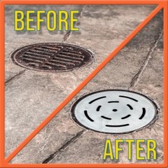 Stainless Steel Round Floor Drain – Made to Fit