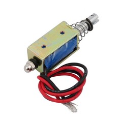 DC6V 0.3A 10mm 5N Push Pull Type Frame DC Solenoid Electromagnet Magnet JF-0530B