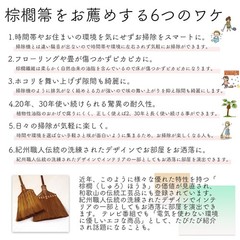 Lot Palm Broom Dustpan 3 Piece Set 125cm Made in Japan Japanese Style Brown New