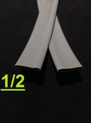 1/2″ inch 12.7mm SLATE GRAY 2:1 heat shrink tubing polyolefin (1 FOOT)