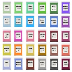 Mica Powder, 30 Color Pigment, Natural Cosmetic Grade Shimmer 30 Bag