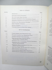 WEINSCHEL ENGINEERING Model VM-3 Insertion Loss Measuring Operation Manual