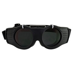 Birdz Eyewear Steam-Punk Motorcycle Goggles Premium Eye Protection with Dark