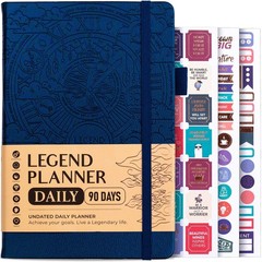 Daily for 3 Months – Undated Monthly Weekly & Daily Planner to Hit Goals. Org…