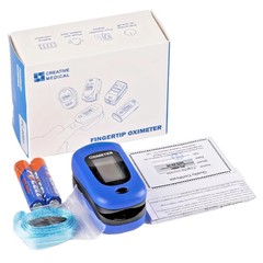 Creative Medical Pulse Oximeter PC-60B1 NEW w/ Batteries Fingertip