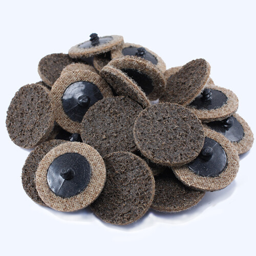 50 Pack – 2″ Roloc Surface Conditioning Discs Coarse Tan Quick Change Prep Pads