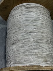 Agave Wire 5000 ft 18 AWG 16/30 Tc,Tinned Copper .015 PVC White,UL 1007/1569