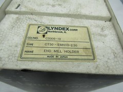 Lyndex End Mill Holder C5006-10 CT50-EMH10-2.50