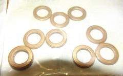 Oilite TT604-B Thrust Washer 3/8 in Bore, Bronze, SAE 841, 5/8 in OD x 0.062 in