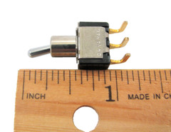 (50x) SPDT On-None-On 0.4VA Max Toggle Switch w/ Right Angle PC Pins FREE SHIP