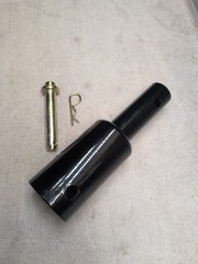 2-9/16″ Round to 2″ Round Auger Bit Post Hole Digger Adapter Conversion 7/8″ Pin